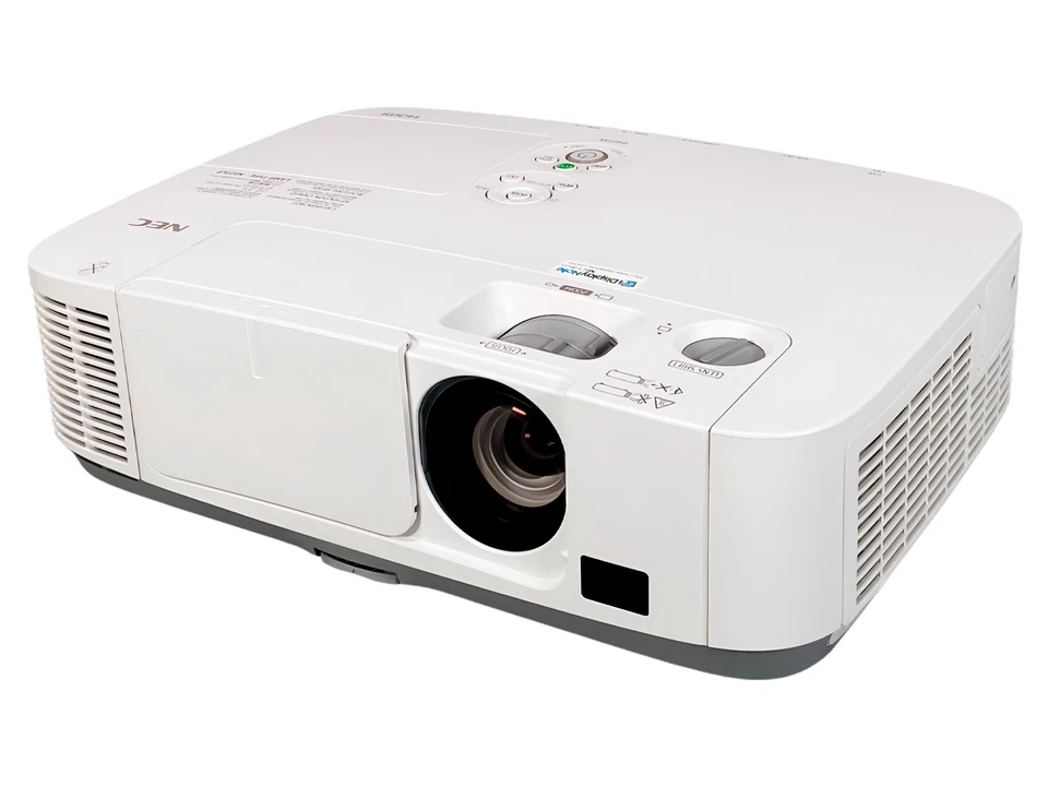 4000 ANSI 3LCD Projector for Movie Night Film Watching Built-in Speakers HD HDMI - Image 2 of 4