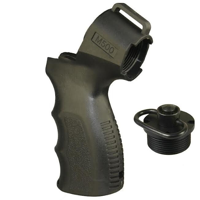 End Cap Plug With Rear Grip For Mossberg 500 590 535 835 Maverick
