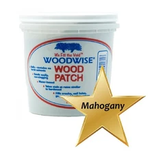 Woodwise Mahogany Wood Patch Filler - Quart