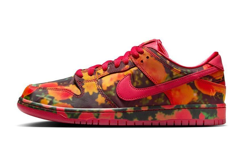 The Wizard of Oz  Nike SB Dunk Low Poppy Field FZ1291-600  Men US 7 - 12