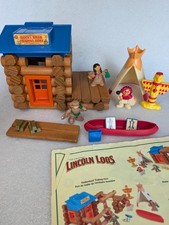 Lincoln Logs Rocky River Trading Post Buildin...