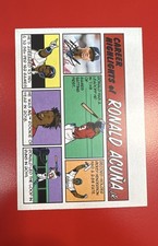 2022 Topps Heritage - 1973 Topps Comics Ronald Acuña Jr. #73TC-12 Atlanta Braves