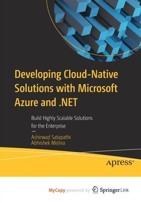 Satapathi - Developing Cloud-Native Solutions with Microsoft Azure and - X555z
