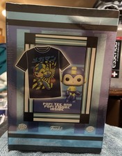 2018 Funko POP! 384 Mega Man Napalm Bomb Tee & Figure Large GameStop Exclusive
