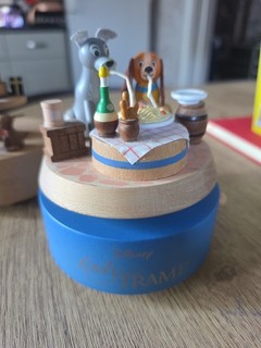 2 Wooderful Life Music Boxes. Disney's Lady And The Tramp And A Happy Birthday.