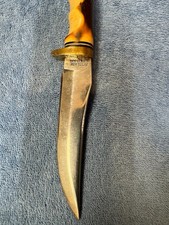 Schrade Uncle Henry 153UH “Golden Spike” Fixed Blade Hunting Scouting Knife USA