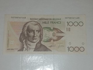 Billet de banque Belgique 1000 Francs 1981 TTB