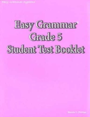 Easy Grammar : Grade 5 - Easy - Paperback, by Wanda C. Phillips - Very Good o