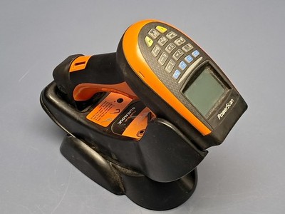Datalogic PowerScan PM9500 Wireless Barcode Scanner & Cradle - Orange & Black