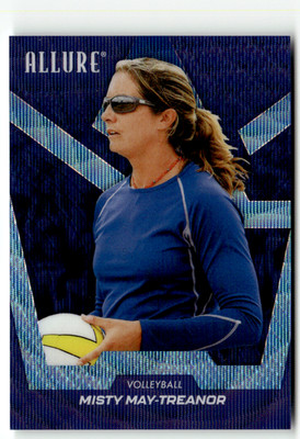 2025 Upper Deck Allure SE No. 16 Misty May-Treanor Blue Wave 103/349