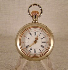 SWISS POCKET WATCH OPEN FACE DIAMETER 39MM