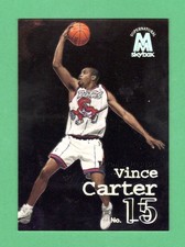 Vince Carter 1998-99 Skybox Supernatural Molten Metal Rookie Card #134. rookie card picture