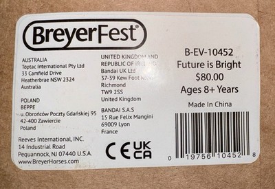 Breyerfest 2025 SR the Future Is Bright Roached Mane Criollo NEVER OPENED NEW