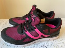 Women’s USA Pro Black & Pink Running Trainers UK Size 5.5 EU 38.5