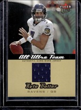 2005 Ultra #AU-KB Kyle Boller All-Ultra Team Jerseys Gold