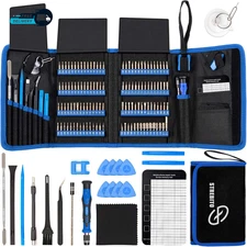 Electronics Precision Screwdriver Sets 142-Piece with 120 Bits Magnetic Repair 
