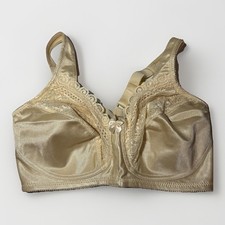 Amoena Mastectomy Bra Womens 40C Peach/Beige Lace  #2125 Underwire Free NWT!