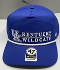 Kentucky Wildcats Ncaa '47 Blue Rope Script Hitch Adjustable Hat Cap $40