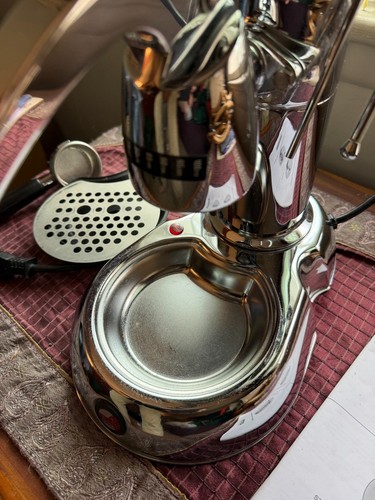 La Pavoni Stradavari Professional LUSSO  Espresso Machine - Chrome - Afbeelding 6 van 7