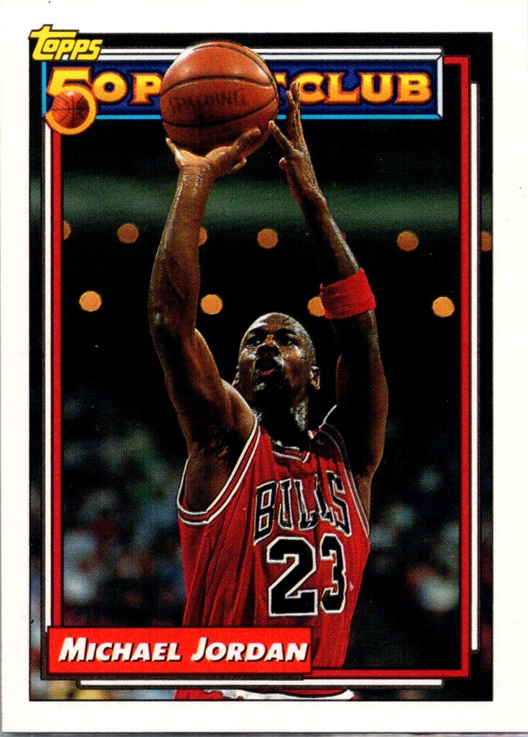 1992-93 Topps Michael Jordan Chicago Bulls #205