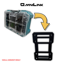 Wall Mount for Makita P-91067 T-90065 MAKTRAK Deep Organiser Case | OmniLink
