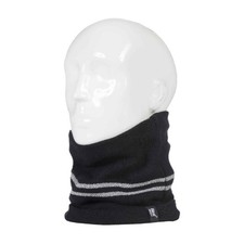 Mens Hi Vis Reflective Soft Fleece Lined Thermal Winter Neck Warmer