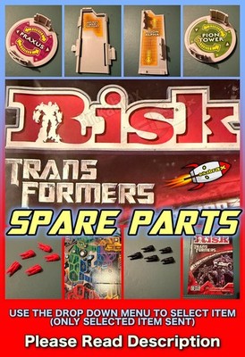 RISK Transformers: Game Parts & Pieces Spare Parts +More (Select Item) Sold Used