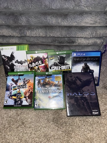 Batman, Call Of Duty , Rage & More (PlayStation/xbox) (lot of 6 Games ...