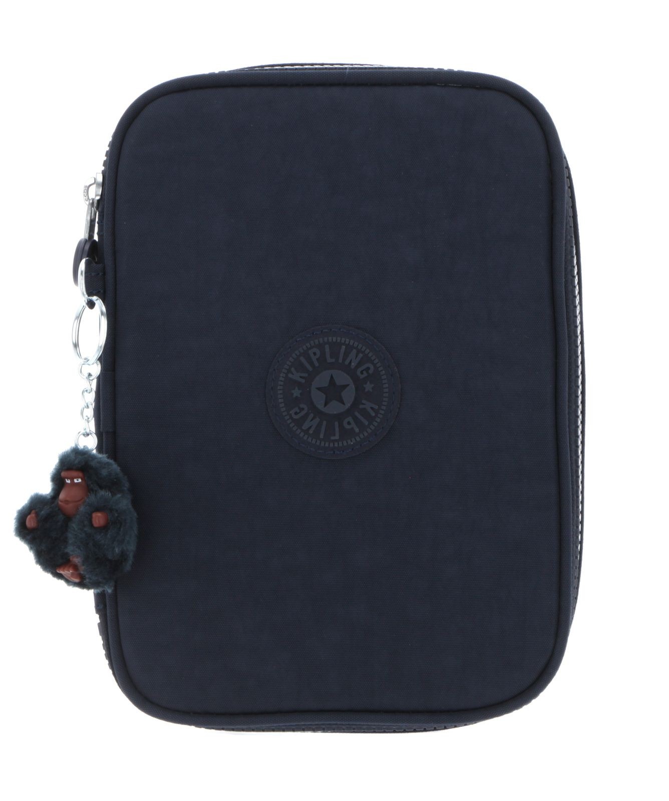 kipling 100 Pens Pencase L True Blue Tonal