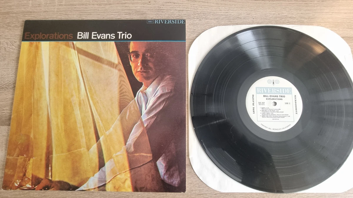 Bill Evans Trio - explorations Riverside OJC-037 US  Jazz VINYL LP Stereo NM