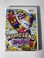 Wario Land: Shake It (Nintendo Wii, 2008) CIB Complete