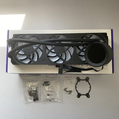 NZXT - Kraken Elite 360 RGB AIO Liquid CPU Cooler- RL-KR36E-B2- Black - UNTESTED
