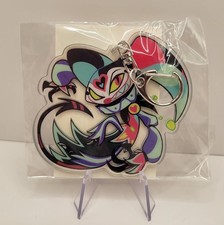 Helluva Boss Fizz Fizzarolli JaneGumball Acrylic Keychain Vivziepop Sharkrobot