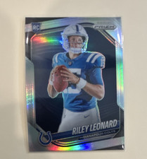 Panini 2025 Prizm Riley Leonard Colts NFL Rookie Variation Card #416