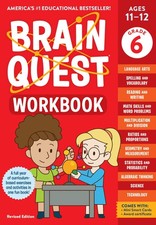 Brain Quest Workbook: 6th Grade Revised Edition - Workman Publishing Walker,...