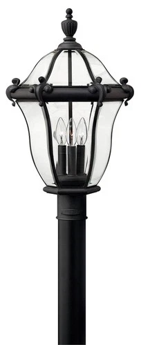 Hinkley San Clemente 23" High Black Outdoor Post Light - Picture 2 of 5