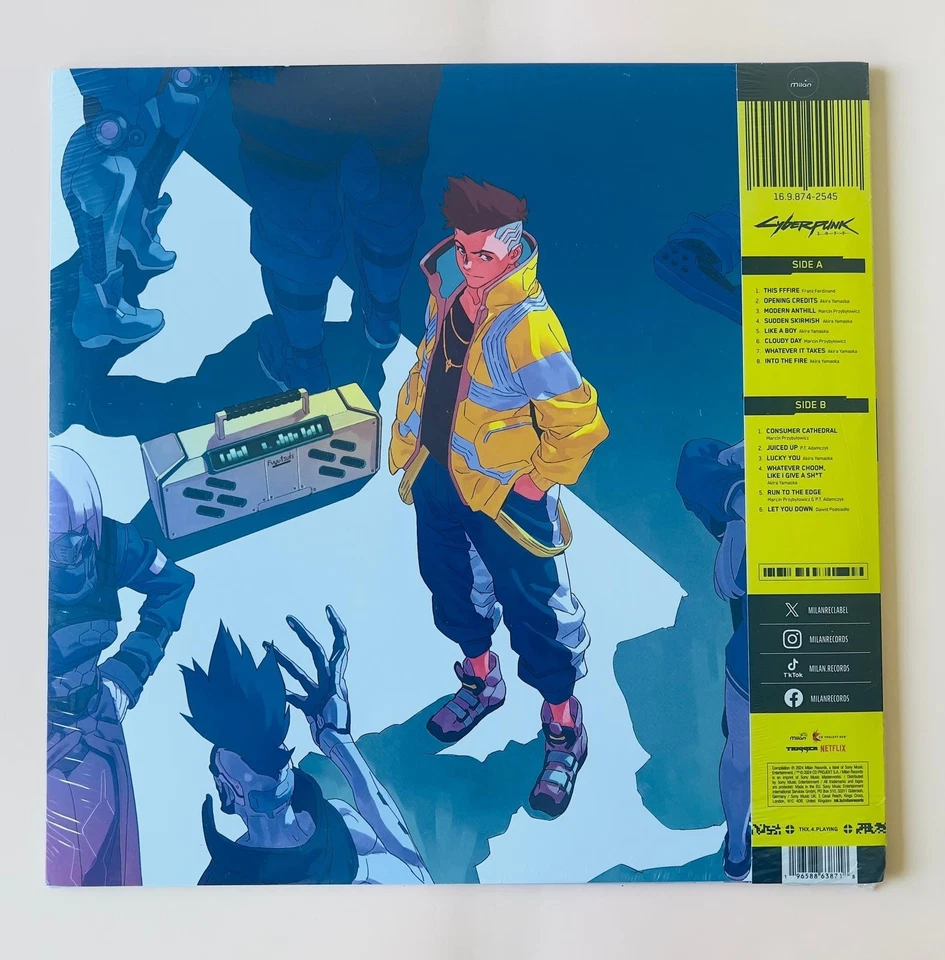 Sony Yamaoka, Akira & Marcin P - Cyberpunk: Edgerunners (Soundtrack) (LP) *NEU* - Bild 2 von 2