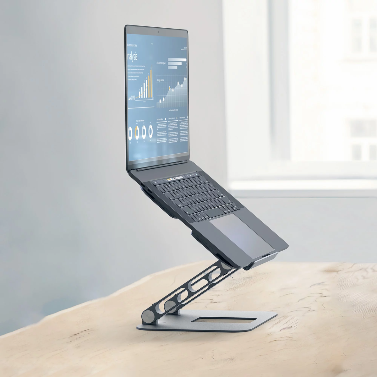 onn. 100123529 Multi-Angle Laptop Stand | eBay