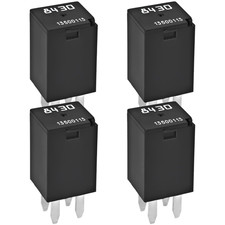 Automotive Relays 13500113 8430 for GM Pack of 4 , Multi-Function 4-Pin Relay R