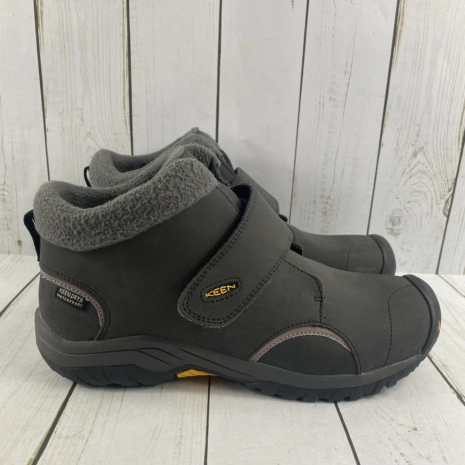 Keen Kootenay III Mid Impermeable Aislado Gris Trail Senderismo Zapatos Juveniles Talla 6 Foto 3 de 4