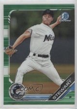 2019 Bowman Draft Chrome Green Refractor /99 Will Stewart #BDC-49 5h0