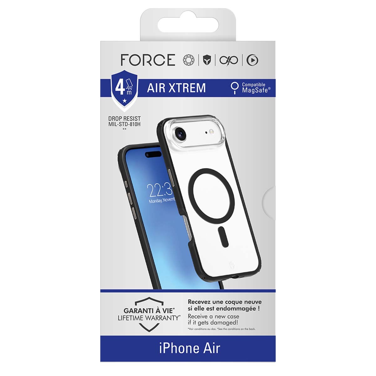 Coque de protection premium Force Case AIR XTREM iPhone Air - 4