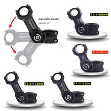 New 25.4 31.8 mm MTB Bicycle Handlebar Mountain Road Bike Adjustable Stem Riser