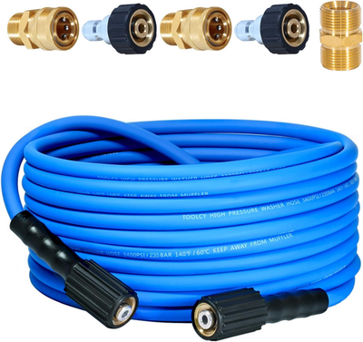 #ad Super Flexible Pressure Washer Hose 30Ft 3400 PSI Kink Resistant Power Washer H $57.78