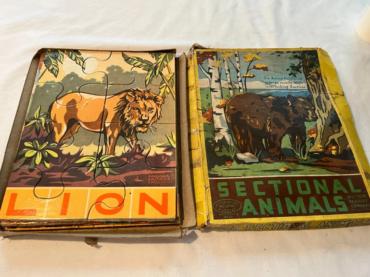 MILTON BRADLEY CO. アメリカ製 アンティーク ジグソーパズル Milton Bradley Less than 15 Pieces Vintage Puzzles for sale | eBay