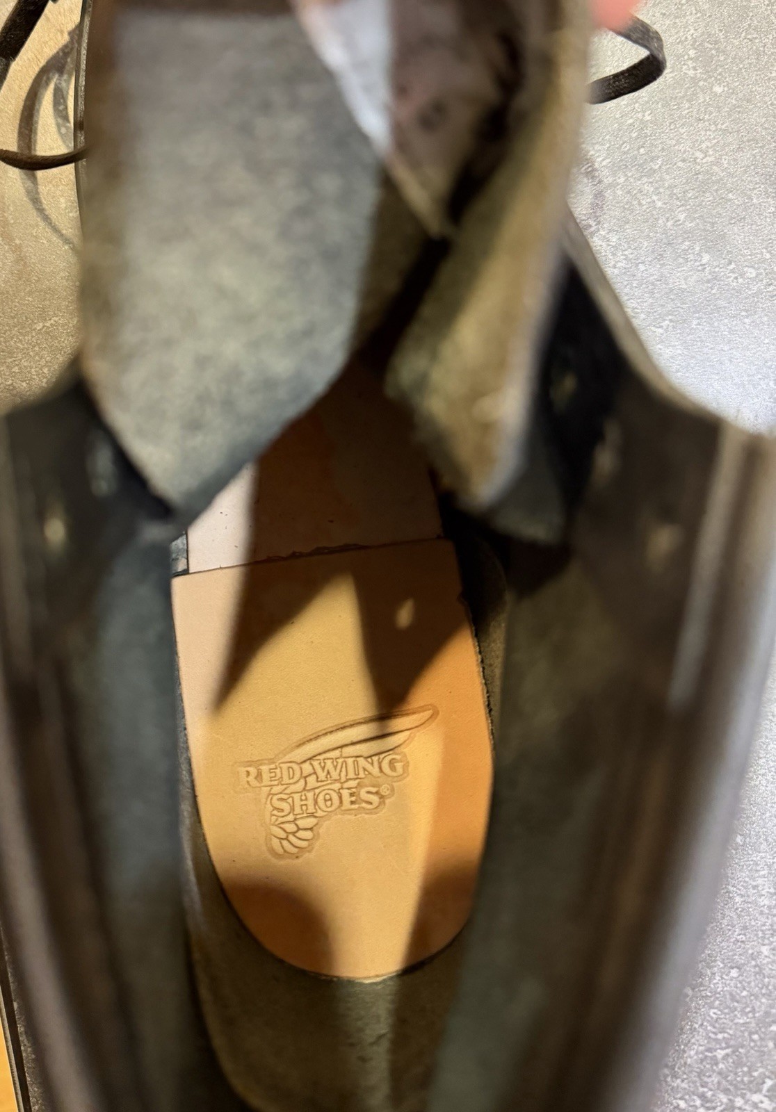 RED WING HERITAGE OLD BECKMAN JAPAN 9160 9D BLACK LEATHER FACTORY 2NDS (NEW)