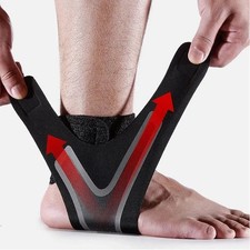 Ankle Brace Compression Support Sleeve Plantar Fasciitis Foot Wrap Pain Relief