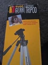 Kodak Gear 80009 Adjustable Lightweight Camera Or Camcorder Tripod 54" NIB