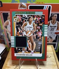 2025 Panini WNBA Donruss Diamond Miller #33 Jersey Series Relic