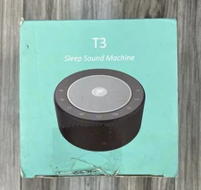 Letsfit T3 White Noise Machine 30 Sounds Night Light Timer Portable NIB